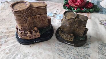 Fiqurlar: Fiqur, Gips, rəng - Qəhvəyi — 12