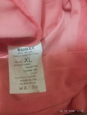 prada duks: Ružičasti ženski/damski duks–jaknica sa rajsferšlusom - Brend: BUMAX — 4