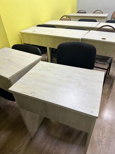 Ofis dəst mebeli: Parta tek neferlik 50/60 sm 28 azn Parta iki neferlik 100/50 sm — 28