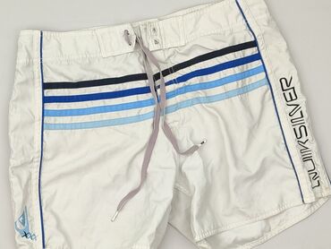 spodnie czarne tech fleece: Quiksilver, Шорти для чоловіків, розмір L