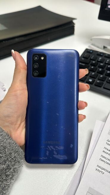 samsung galaxy s9 plus цена: Samsung Galaxy A03s, Б/у, 32 ГБ, цвет - Синий, 2 SIM