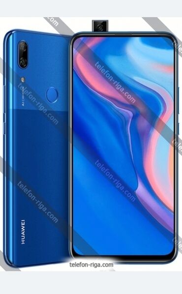 Huawei: Huawei P Smart Z, Б/у, 128 ГБ, цвет - Синий, 1 SIM, 2 SIM