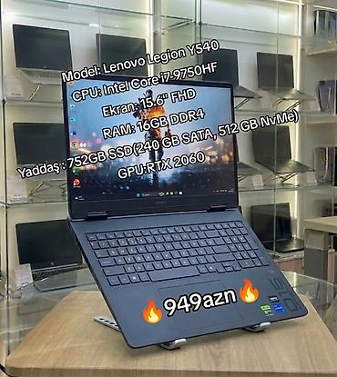 lenova thinkpad: Lenovo Legion Y540 oyun/performans noutbuku - Model: Lenovo Legion — 1
