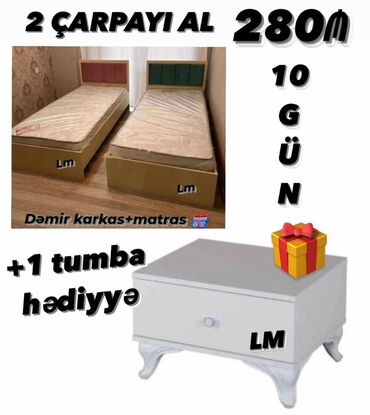 2 спальная кровать: 🆘️ *YALNIZ 10 GÜN🆘️* *Şook kompaniya* 😎 *2 ƏDƏD ÇARPAYI ALANA +1