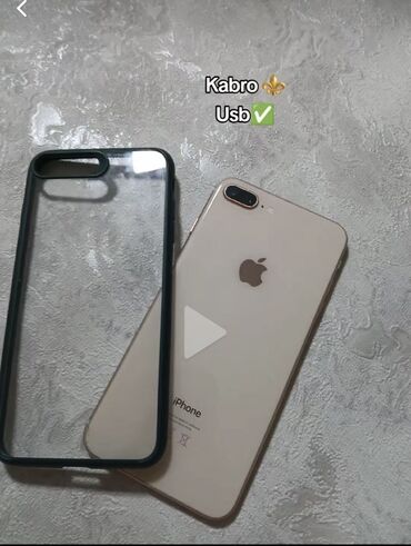 baku electronics sire ceken: IPhone 8 Plus, Qızılı, Qırıq