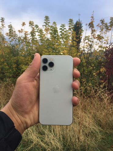 айфон 11 арзан баада: IPhone 11 Pro, Колдонулган, 64 ГБ, Ак, Каптама, 78 %