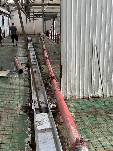 промышленные полы: Услуга: Автобетононасос (стационарный насос на шасси) для прокачки — 10