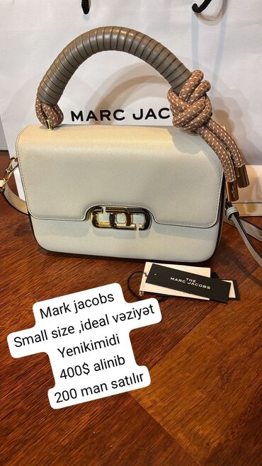 xacmaz qizil instagram: Сумка с короткой ручкой, Marc Jacobs, Новый