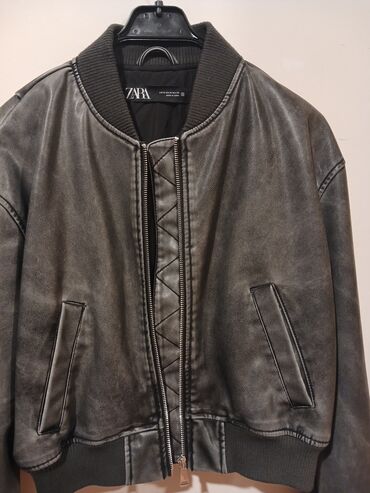 Hicab: Dəri kurtka, Zara, M (EU 38)