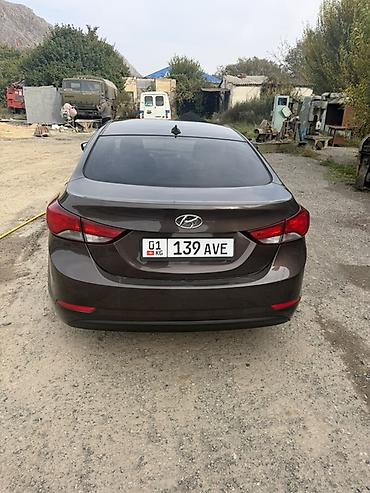 hero 4: Hyundai Elantra: 2015 г., Автомат, Седан — 2
