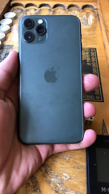 iphone 11 pri: IPhone 11 Pro, 64 GB, Matte Midnight Green, Face ID — 1