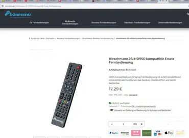 Aksesoari za TV i video: *** AKCIJA *** #3089 Kvalitetni satelitski risiver Hirschmann 2S-HD — 9