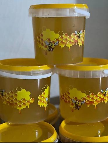 Мёд: Натуральный пчелиный мёд в пластиковых вёдрах с герметичными крышками — 1