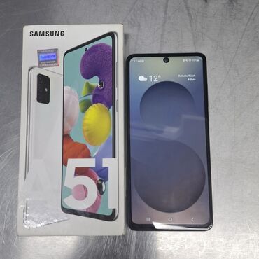 telfonlar a51: Samsung Galaxy A51 5G, 128 GB, rəng - Qara, İki sim kartlı