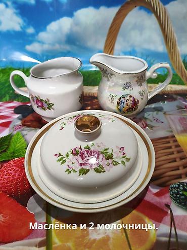 Посуда: Продаю новую и б/у кухонную посуду: блюда,тарелки,кисэ,бокалы,чашки с — 27