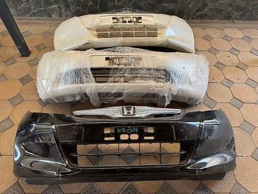 фит решотка: Бампер Honda, Б/у, Оригинал — 2