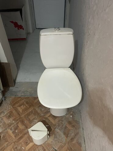 детские унитазы и раковины: Унитаз Полго орнотуу, Материалы: Фаянс