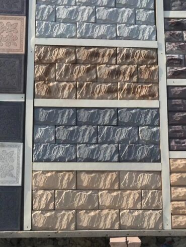 Dekorativ daşlar: Dekorativ fasad və daxili divar daş panelləri - Material: Beton — 16
