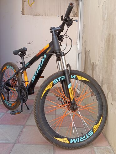 fat bike: Б/у Городской велосипед Strim, 24", скоростей: 9, Самовывоз