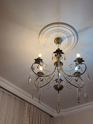 Çılçıraq, 6 lampa, Metal