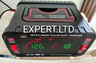 турбаза автомобиль: Ağıllı Pulse Fast Charger-12/24V avtomat çevirməli akkumulyator şarj — 4