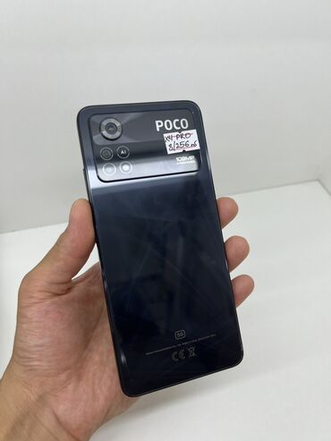 жалал абат телефон: Poco X4 Pro 5G, Колдонулган, 256 ГБ, түсү - Кара, 2 SIM