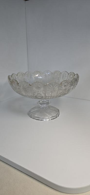 чехословакия: Королева стола, Фруктовница 1970г. Из Чехословакии, хрусталь — 1