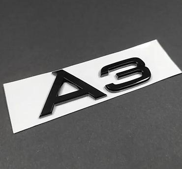 Auto delovi, gume i tjuning: Audi crni znakovi, oznake. U ponudi audi crni sjajni znakovi Znakovi — 19