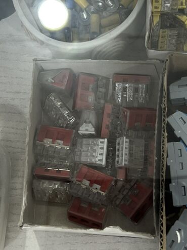 бу клемдер: Клеммники быстрого монтажа (пружинные/рычажные) для электрических