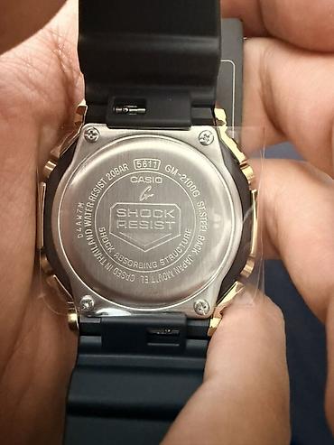 прием золота: Спортивные часы часы, Casio (G-Shock), Таймер и секундомер, Водонепроницаемые, Унисекс, Новый — 6