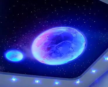 Натяжной потолок: Натяжные потолки под ключ - Любые типы: матовые, глянцевые — 2