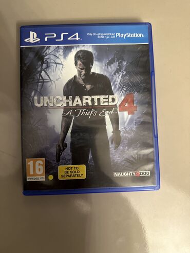 Oyun diskləri və kartricləri: Uncharted 4: A Thief's End, Tapmaca, İşlənmiş Disk, PS4 (Sony Playstation 4), Ünvandan götürmə, Ödənişli çatdırılma, Rayonlara çatdırılma