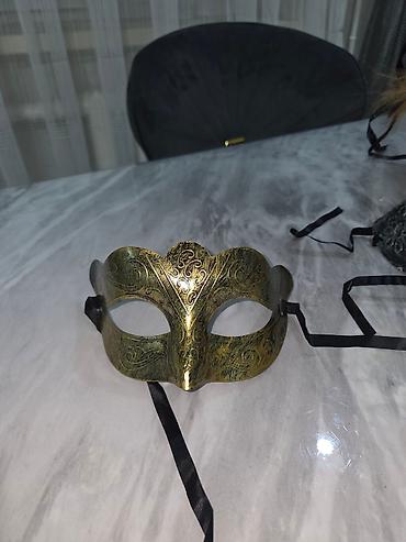 Маски, очки: Карнавальные полумаски в стиле венецианского маскарада. - Варианты — 3