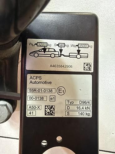 vas: Avtomobil üçün qoşqu çəngəli Mercedes-Benz G-Class 6.3 AMG 2024-cü il — 5