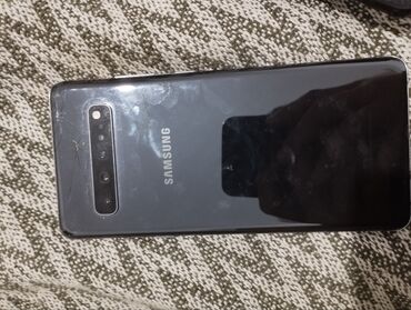 samsung тел: Samsung Galaxy S10, түсү - Кара