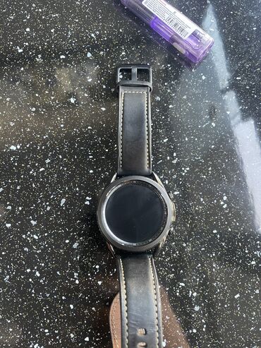 galaxy watch 4 qiymeti: İşlənmiş, Smart saat, Samsung, Bildirişlər, rəng - Qara