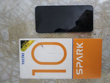 Tecno: Tecno Spark 10 4G, 128 GB, rəng - Göy, İki sim kartlı