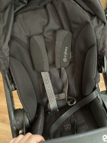 Коляски: Коляска, цвет - Черный, Б/у — 15