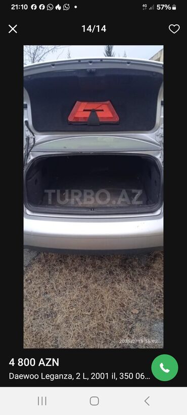 Daewoo: Daewoo Leganza: 2 l | 2001 il Sedan — 4