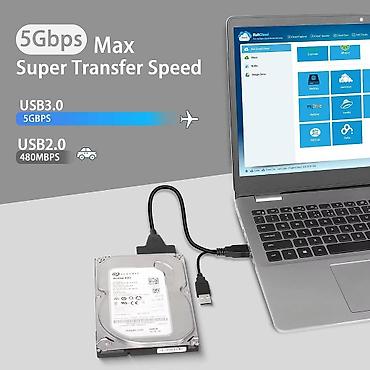 notebook: Адаптер USB 2.0/3.0 to SATA - для подключения к компьютеру — 2