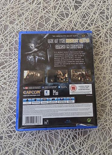 Oyun diskləri: PS4 oyun diski: Resident Evil 4. Disk yaxşı vəziyyətdədir — 2