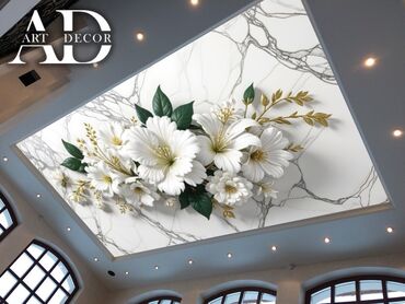 Натяжной потолок: Натяжной потолок 3D потолки, Глянцевое, Матовое Гарантия, Бесплатный замер, Бесплатная консультация — 6