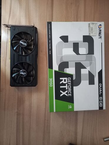 макбук на запчасти: Видео карта, Колдонулган, Palit, GeForce RTX, 8 ГБ, ПК үчүн