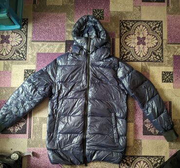 купить горнолыжный костюм мужской: Мужская куртка, 4XL (EU 48), Б/у, цвет - Синий, Самовывоз
