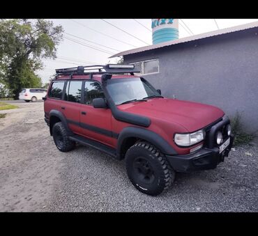 крузак 200 цена: Toyota Land Cruiser: 1996 г., 4.5 л, Автомат, Бензин, Внедорожник