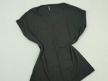 czarne bluzki asymetryczna: Blouse, L (EU 40), condition - Good