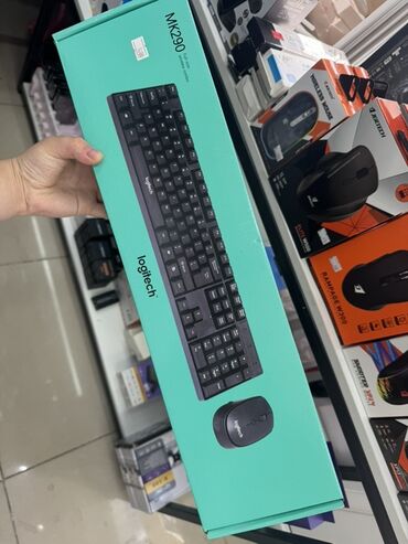 клавиатура на ноутбук: Клавиатура, Logitech, Өлчөмү: 100%