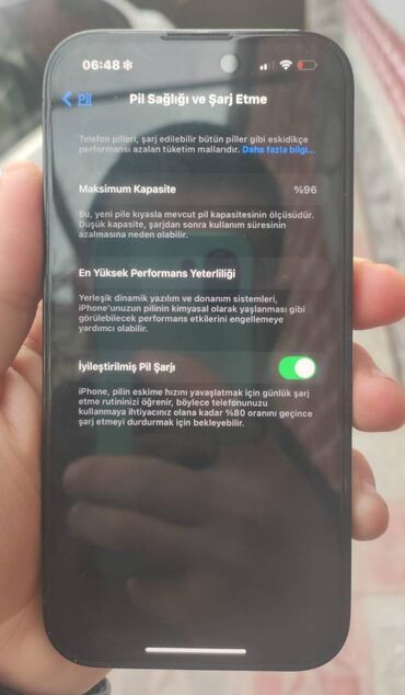 smart telefon: IPhone 14 Pro, 128 GB, Gümüşü