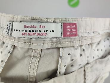 Women: Bershka, Material trousers for women, size M — 4