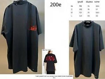 Majice: Men's T-shirt Balenciaga, bоја - Crna — 10